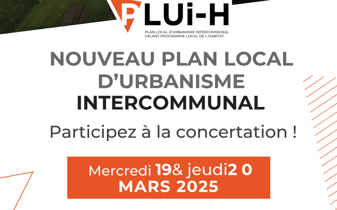 Permanences concertation PLUI-H
